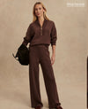 Varley Sally Half-zip - brown