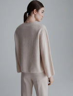 Marella wool and cashmere cream sweater - NANTI
