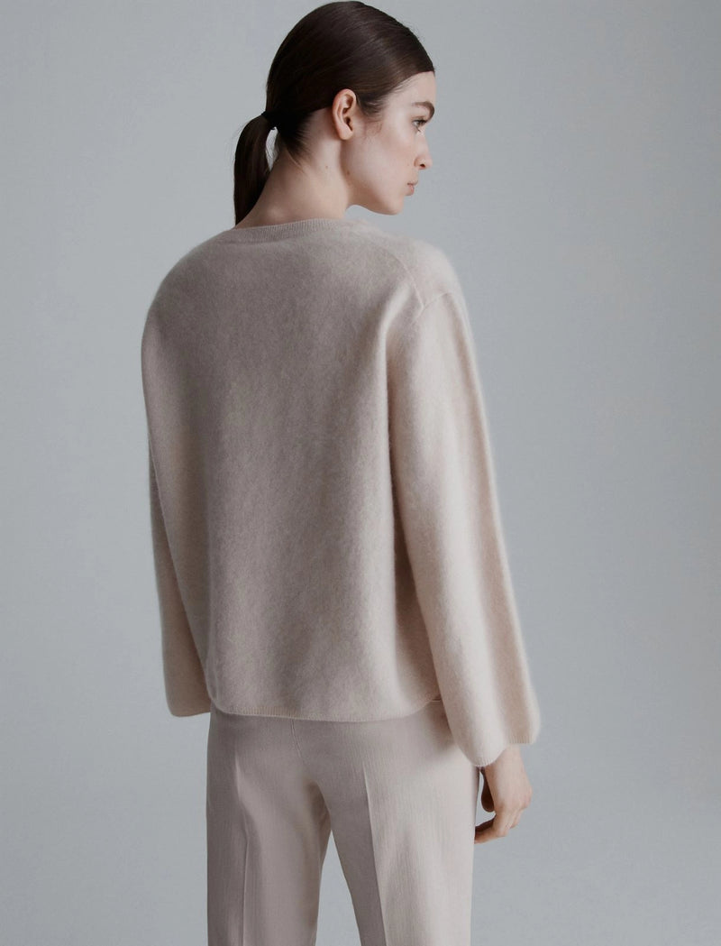 Marella wool and cashmere cream sweater - NANTI