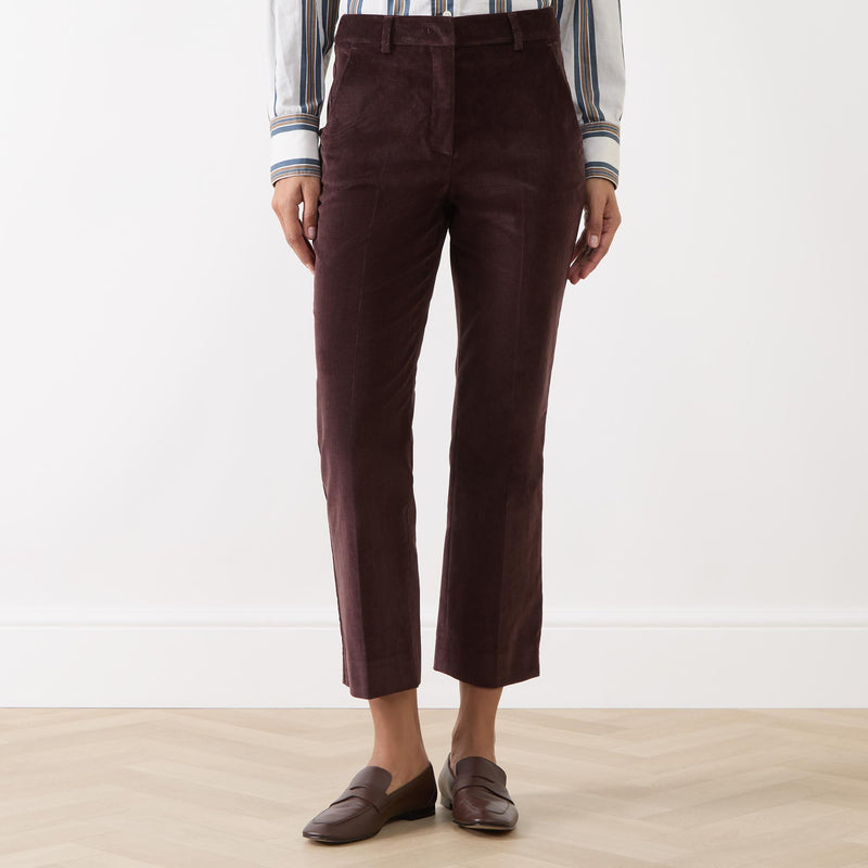 Weekend MaxMara straight leg corduroy trousers - MARRUCA