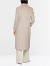 Marc Cain Fitted coat in alpaca wool blend
