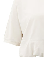 YAYA Short sleeve top with balloon hem