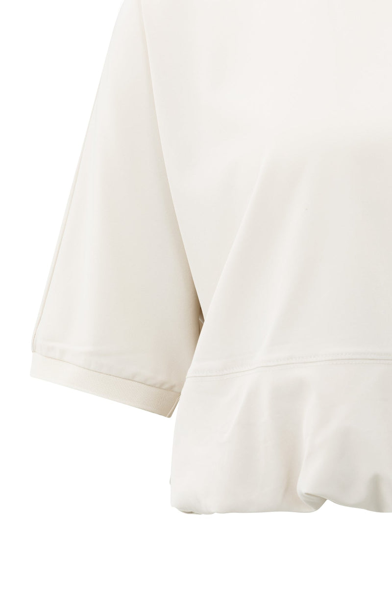 YAYA Short sleeve top with balloon hem