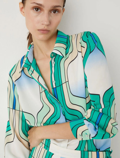 Marella Sirena Pattern Shirt