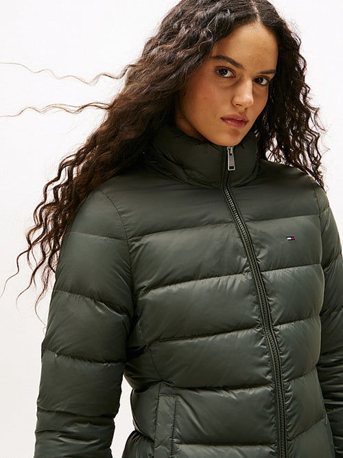 Tommy Jeans Shiny Water Repellent Down Puffer Coat