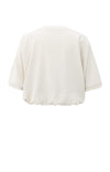 YAYA Short sleeve top with balloon hem