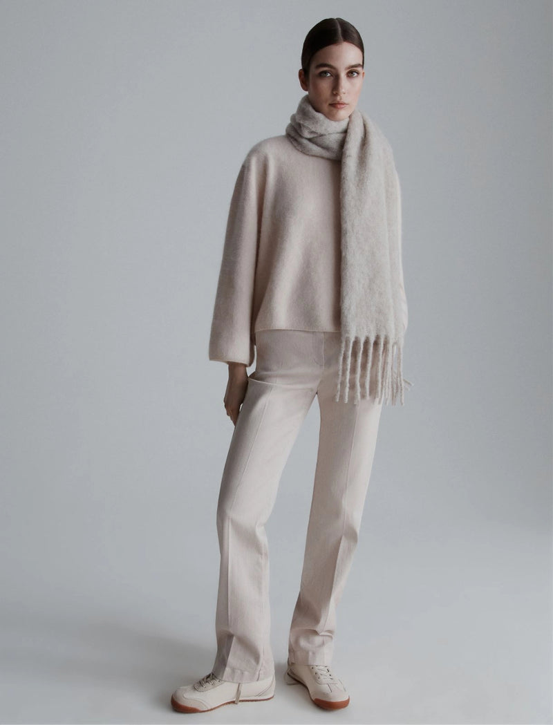 Marella wool and cashmere cream sweater - NANTI