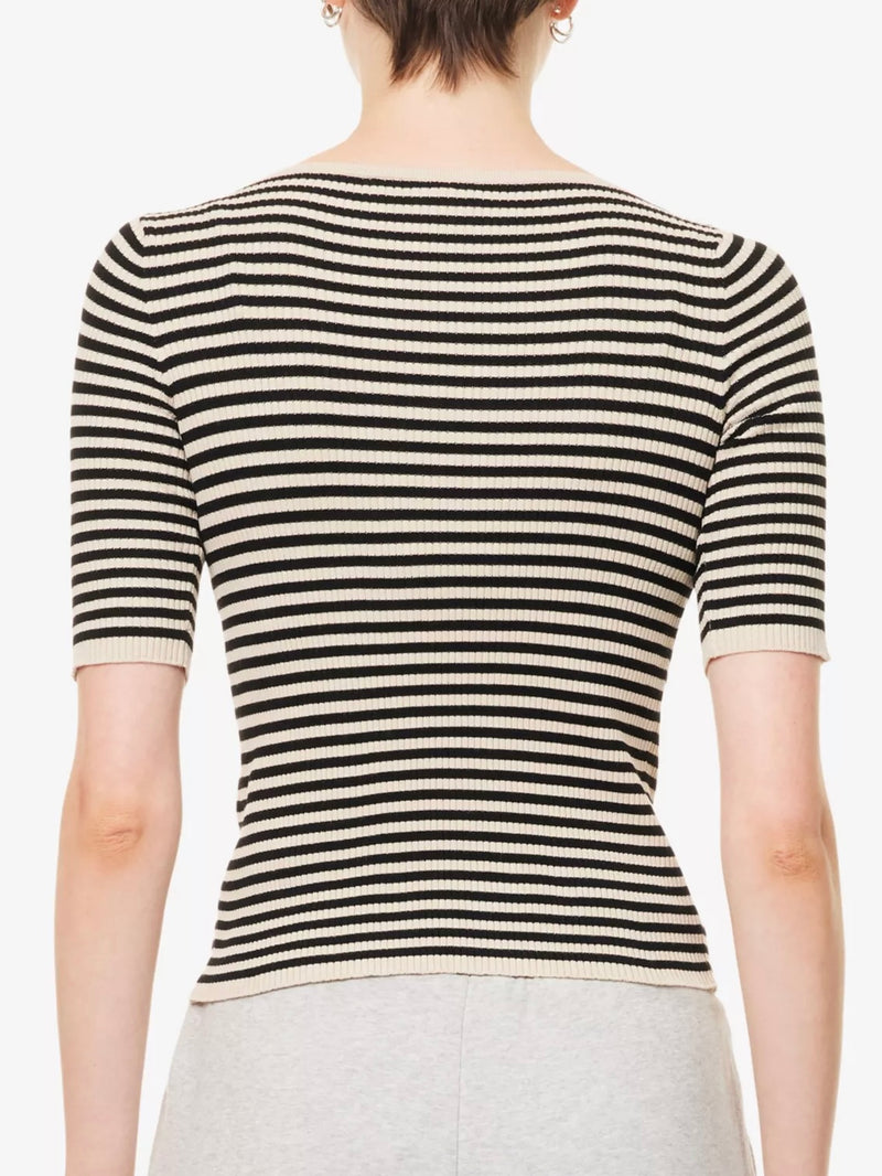 Weekend MaxMara Waser Striped Top