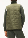 Varley Audrea Reversible Gilet - Sandshell/ Forest Night