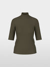 Basic shirt in stretch cotton