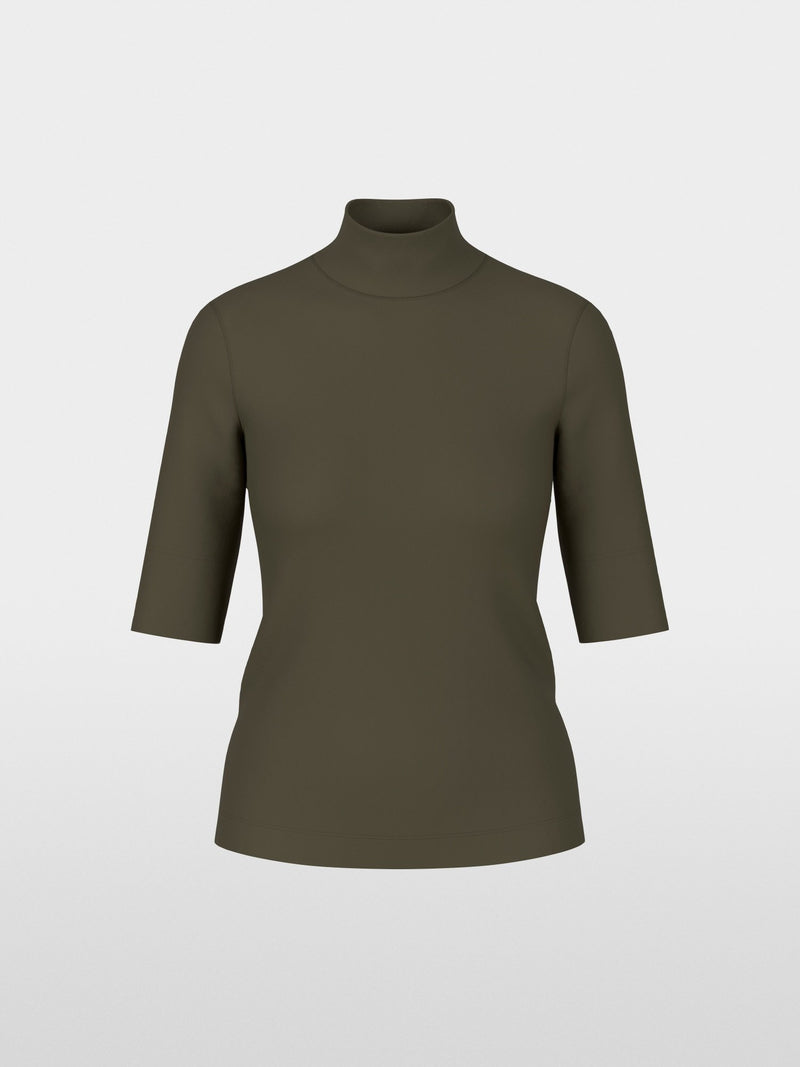 Basic shirt in stretch cotton