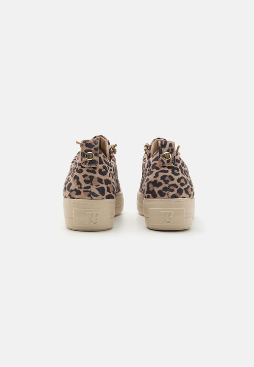 Paul Green leopard suede platform runner