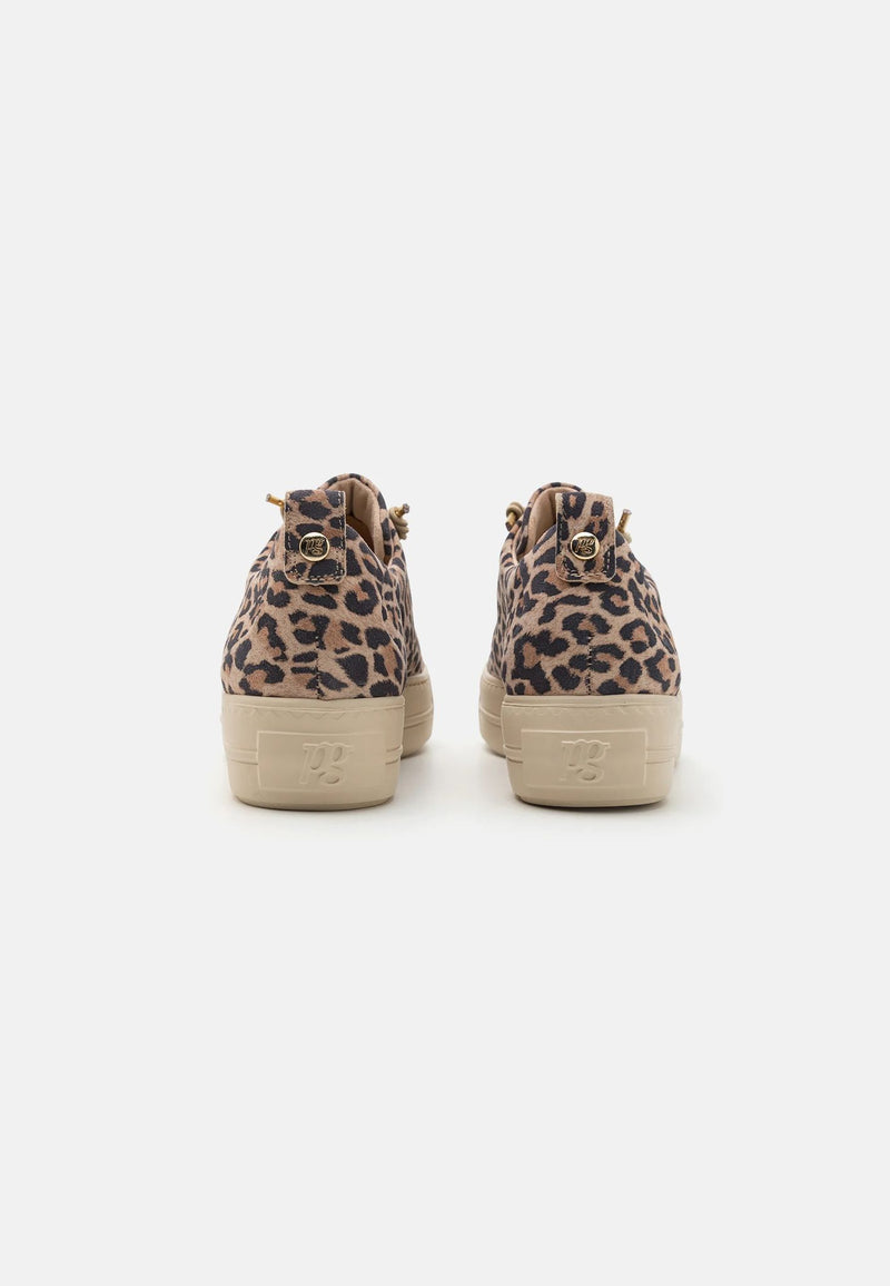 Paul Green leopard suede platform runner