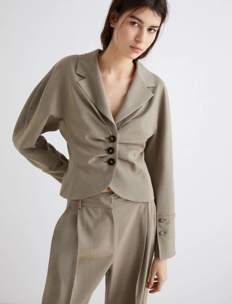 Marella Slim fit cropped Blazer - Stasi