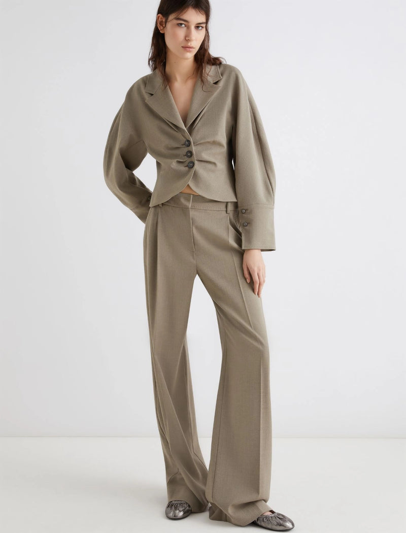 Marella Slim fit cropped Blazer - Stasi