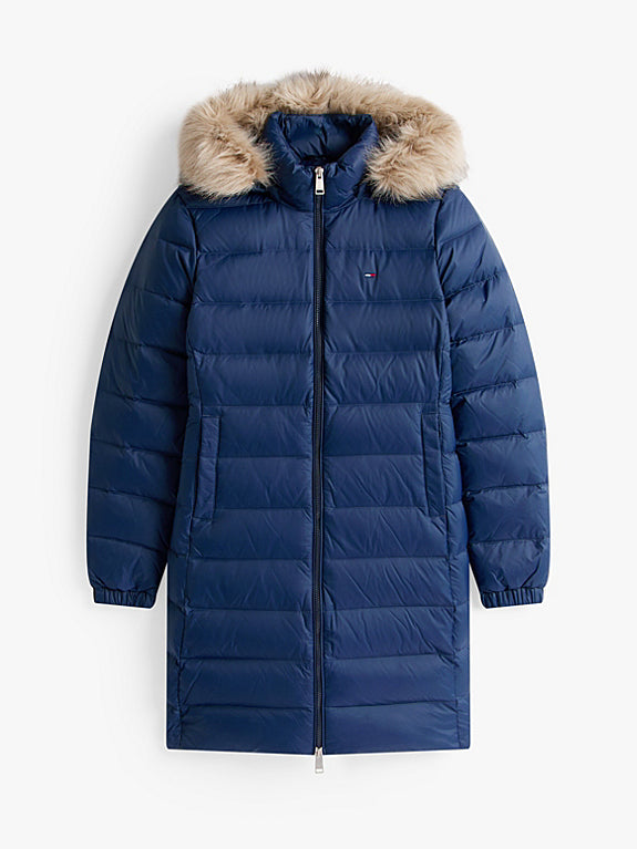 Tommy Jeans Shiny Water Repellent Down Puffer Coat