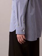 Calvin Klein Cotton Poplin Striped Shirt