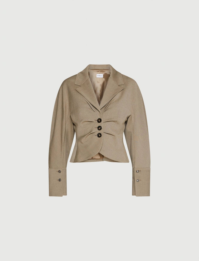 Marella Slim fit cropped Blazer - Stasi