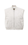 YAYA Reversible padded bodywarmer with zip closure