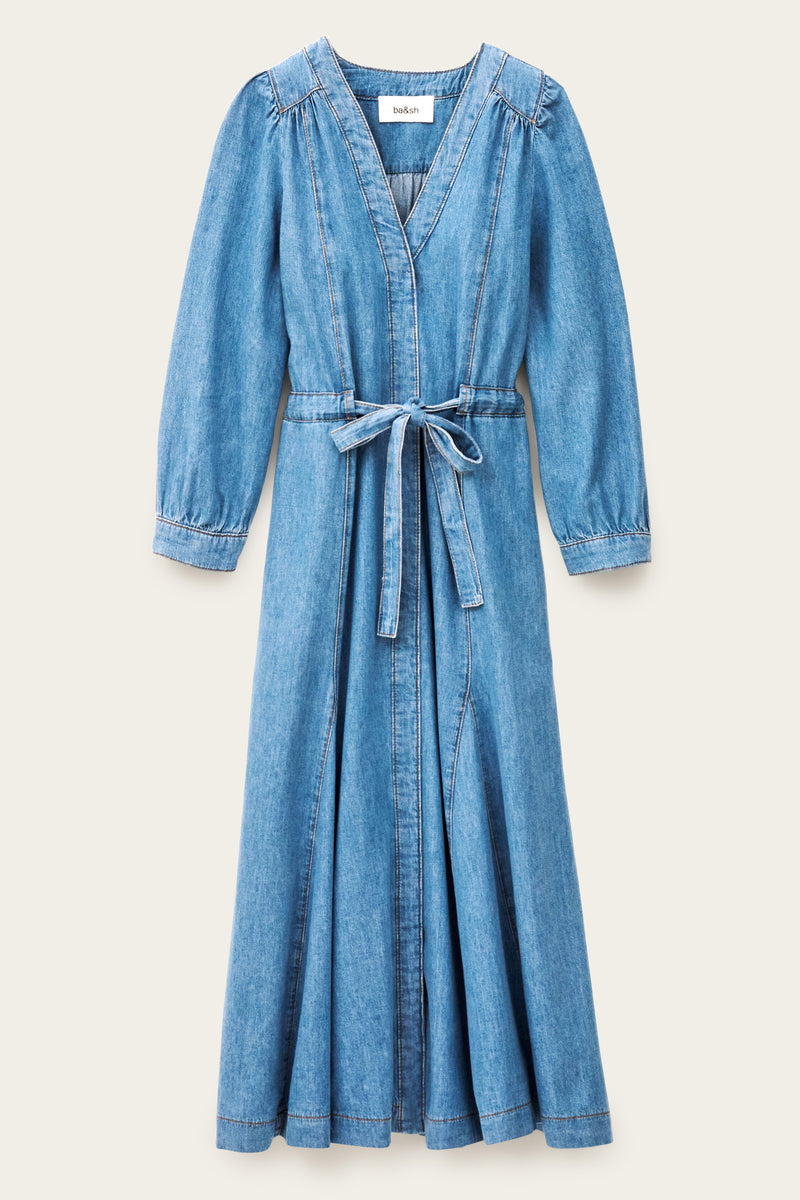 Ba&sh Lia denim dress
