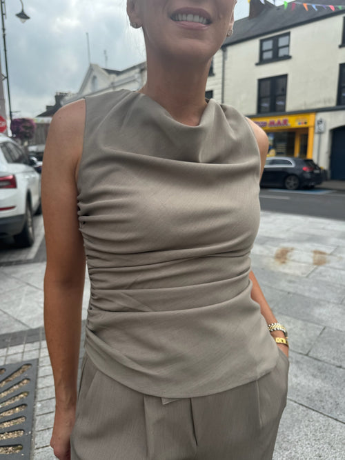 Pretty Lavish Maeve Ruched Top