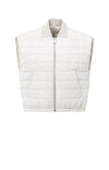 YAYA Reversible padded bodywarmer with zip closure