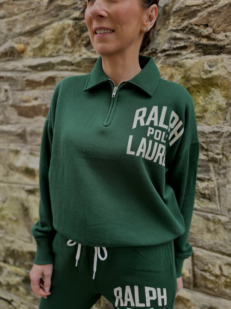 Ralph Lauren Green halfzip