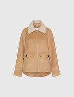 Marella Double-faced jacket - CAMEL
