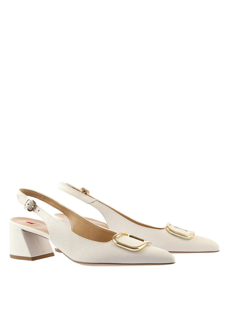 Högl JENNIFER ankle strap ballet pumps creme