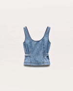 Rag and Bone Estelle Denim Top