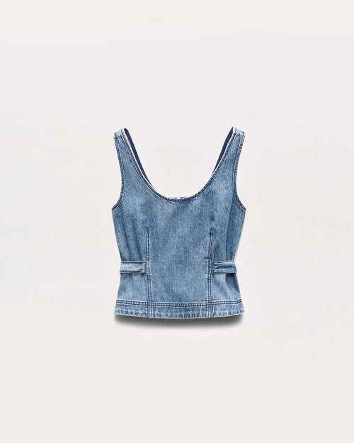 Rag and Bone Estelle Denim Top