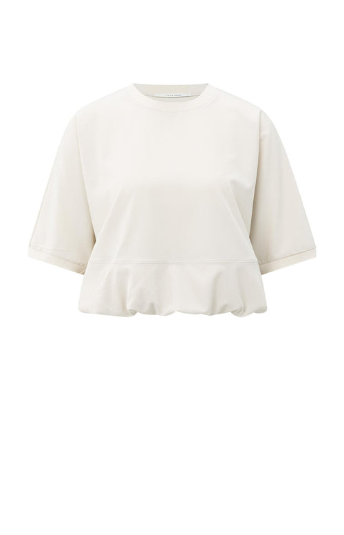 YAYA Short sleeve top with balloon hem