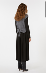 Weekend MaxMara 2-in-1 jersey and wool knit dress