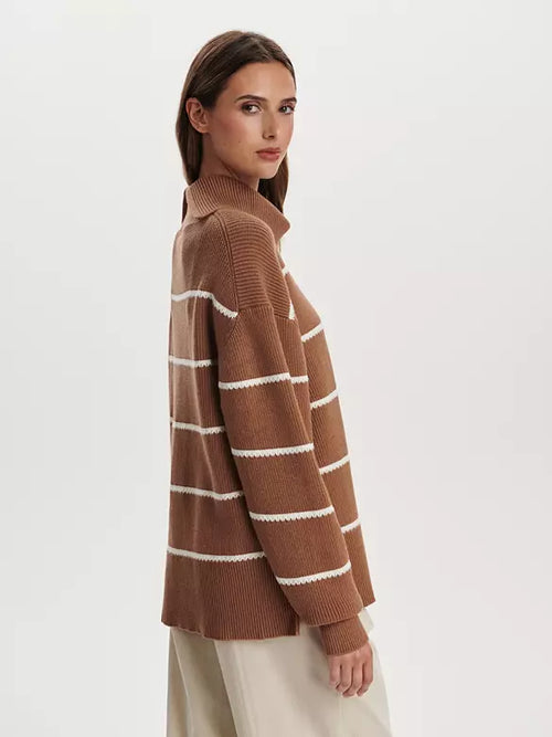 Varley Hamish Stitch Knit Sweater