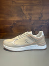 Tommy Hilfiger beige leather runner