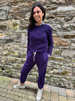 Ralph Lauren purple tracksuit bottom