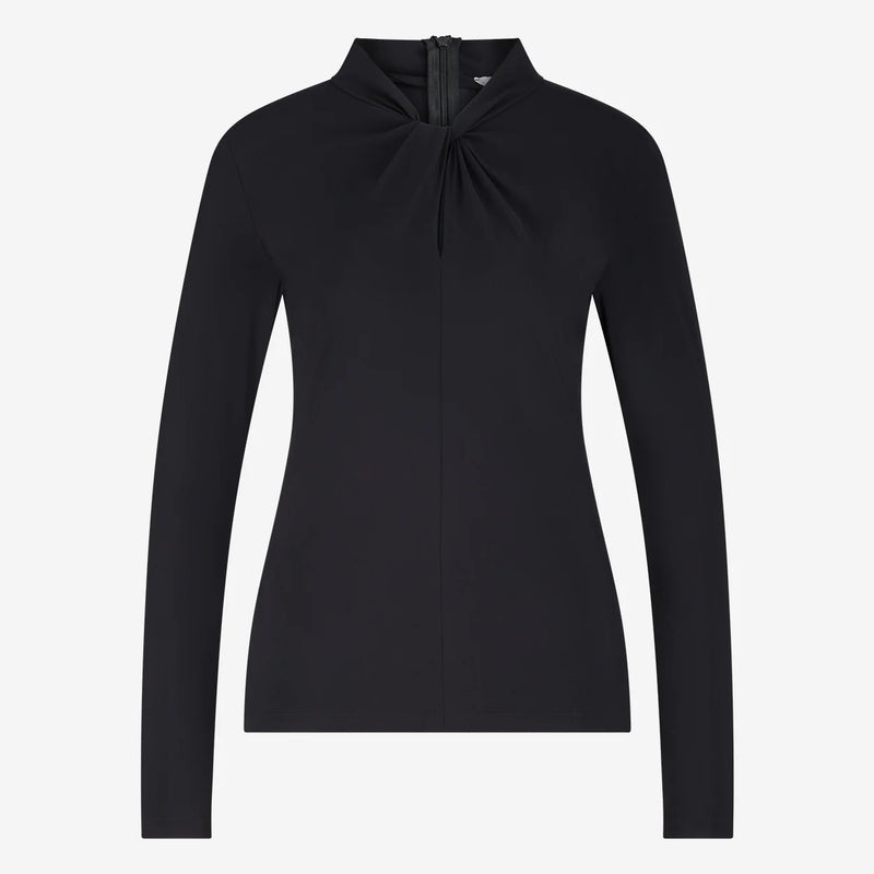 Jane Lushka Ken top technical jersey-Black