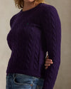 Ralph Lauren cable wool-cashmere crewneck jumper