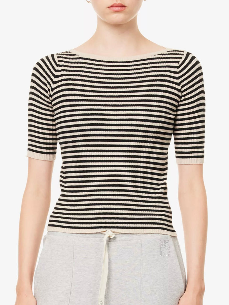 Weekend MaxMara Waser Striped Top