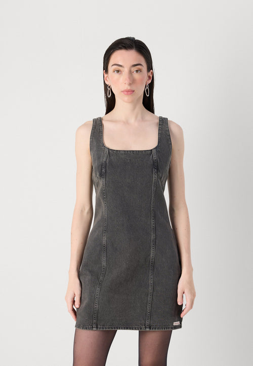Calvin Klein Jeans Scoop Neck denim Dress