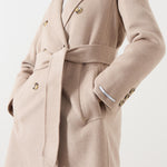 Marella Double Breasted Belted Coat - ARA