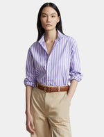 Ralph Lauren Purple Striped Shirt