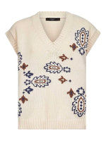 Weekend MaxMara v-neck sleeveless sweater