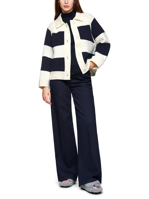 Marc Cain Striped Cardigan