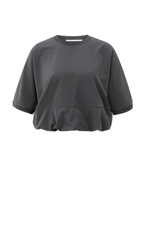 YAYA Short sleeve top with balloon hem