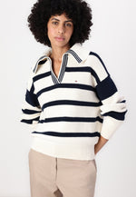 Tommy Hilfiger Striped Polo Sweater
