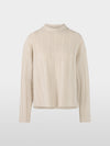 Marc Cain Rethink Together soft jumper - Cream