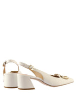 Högl JENNIFER ankle strap ballet pumps creme