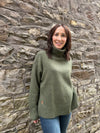 Ralph Lauren Wool Cashmere Roll Neck Jumper - Spruce Heather