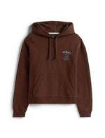 Tommy Jeans Boxy Western TJ Hoodie - Rich Brown